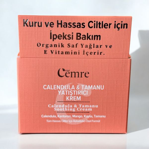 Calendula & Tamanu Yatıştırıcı Krem 50 ML