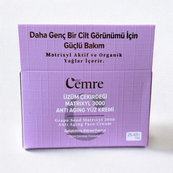 Üzüm Çekirdeği Matrıxyl 3000 Antı Agıng Krem 50 ml