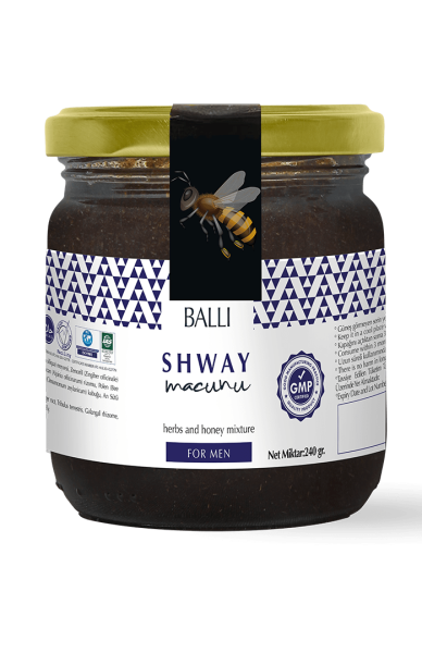 Shway Macun / Erkekler İçin Güçlü Formül / Bitkisel Macun /240 gr