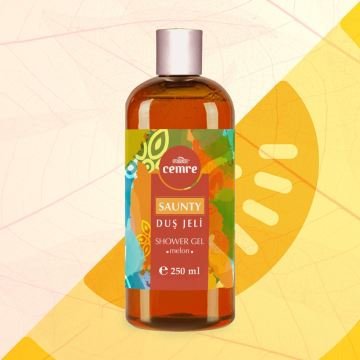 Saunty Duş Jeli - Melon (Kavun Aromalı) 250 ml