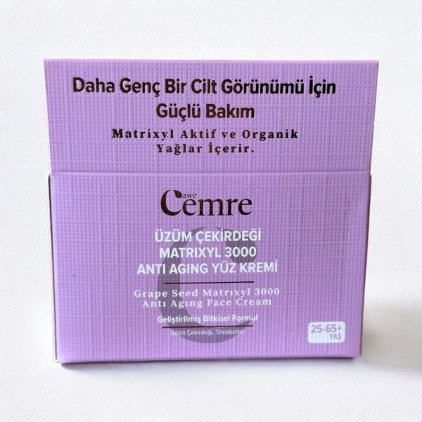 TOPTAN Üzüm Çekirdeği Matrıxyl 3000 Antı Agıng Krem 50 ml