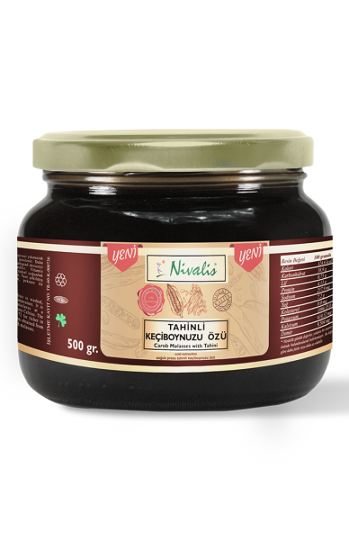 TOPTAN Nivalis Tahinli Keçiboynuzu Özü 500 Gr