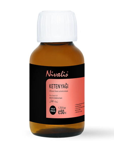 TOPTAN Nivalis Keten Yağı 50 ML