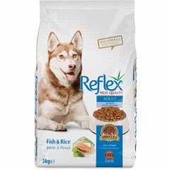 Reflex Balıklı ve Pirinçli Yetişkin Köpek Maması 3 Kg