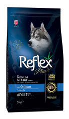 Reflex Plus Somonlu Köpek Maması 3 Kg