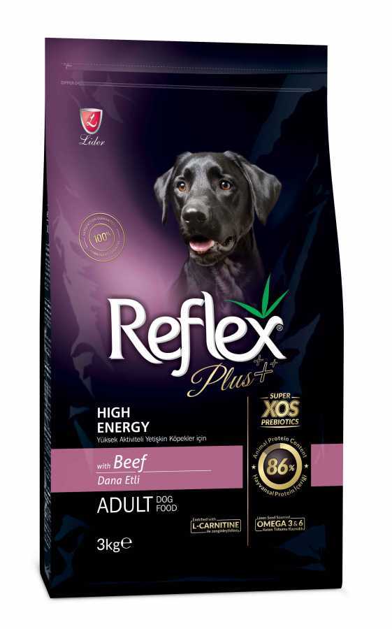 Reflex Plus Yüksek Enerjili Köpek Maması 3 Kg