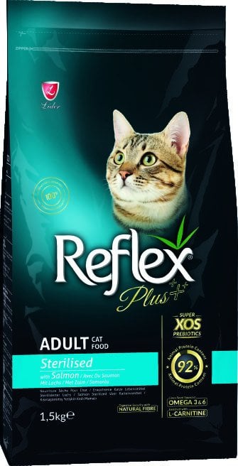 REFLEX PLUS CAT STERİLİSED SALMON 1,5 KG