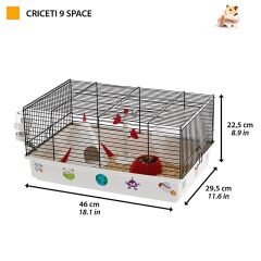 Ferplast Criceti 9 Space Uzay Temalı Hamster Kafesi