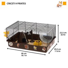 Ferplast Criceti 9 Pirates Korsan Temalı Hamster Kafesi