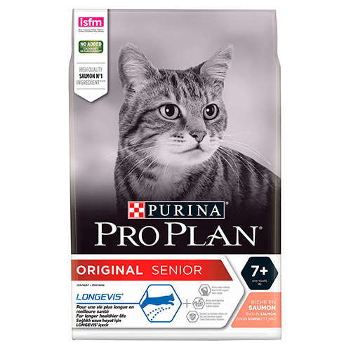 Pro Plan Original Senior Longevis 7+ Somonlu Yaşlı Kedi Maması 3 Kg