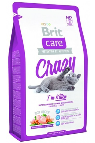 Brit Care Crazy Kitten Yavru Kedi Maması 2 Kg