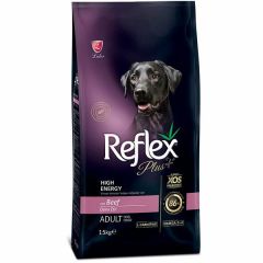 Reflex Plus Yüksek Aktiviteli Dana Etli Yetişkin Köpek Maması 15 Kg