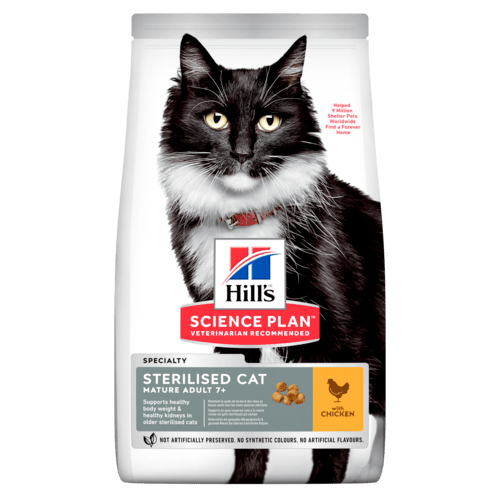 Hills Science Plan Tavuklu Kısırlaştırılmış Yaşlı Kedi Maması 1,5 Kg