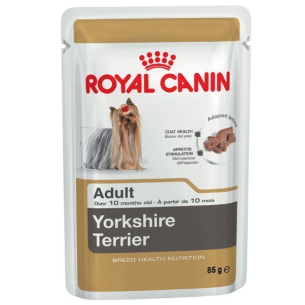 Royal Canin Yorkshire Terrier Adult Pouch Yetişkin Köpekler İçin Konserve 85gr.