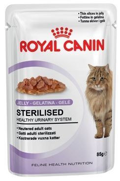 Royal Canin Sterilised In Jelly Kısırlaştırılmış Kediler İçin Konserve 85 Gr