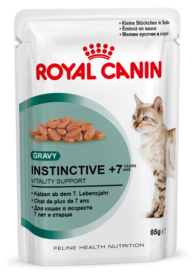 Royal Canin Instinctive + 7 Yaşlı Kediler İçin Konserve Mama 85 Gr