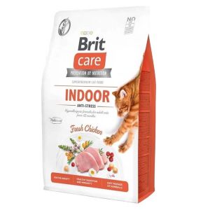 Brit Care Tahılsız Indoor Anti Stres Tavuklu Kedi Maması 2 kg