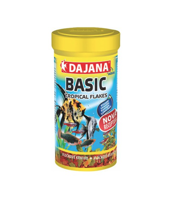 Dajana Basic Tropical Flakes Pul Yem 100 ML 20 Gr