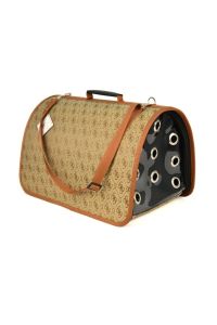 Flybag Kedi ve Köpekler için Kapalı Çanta Kahve 28x44x28 Cm