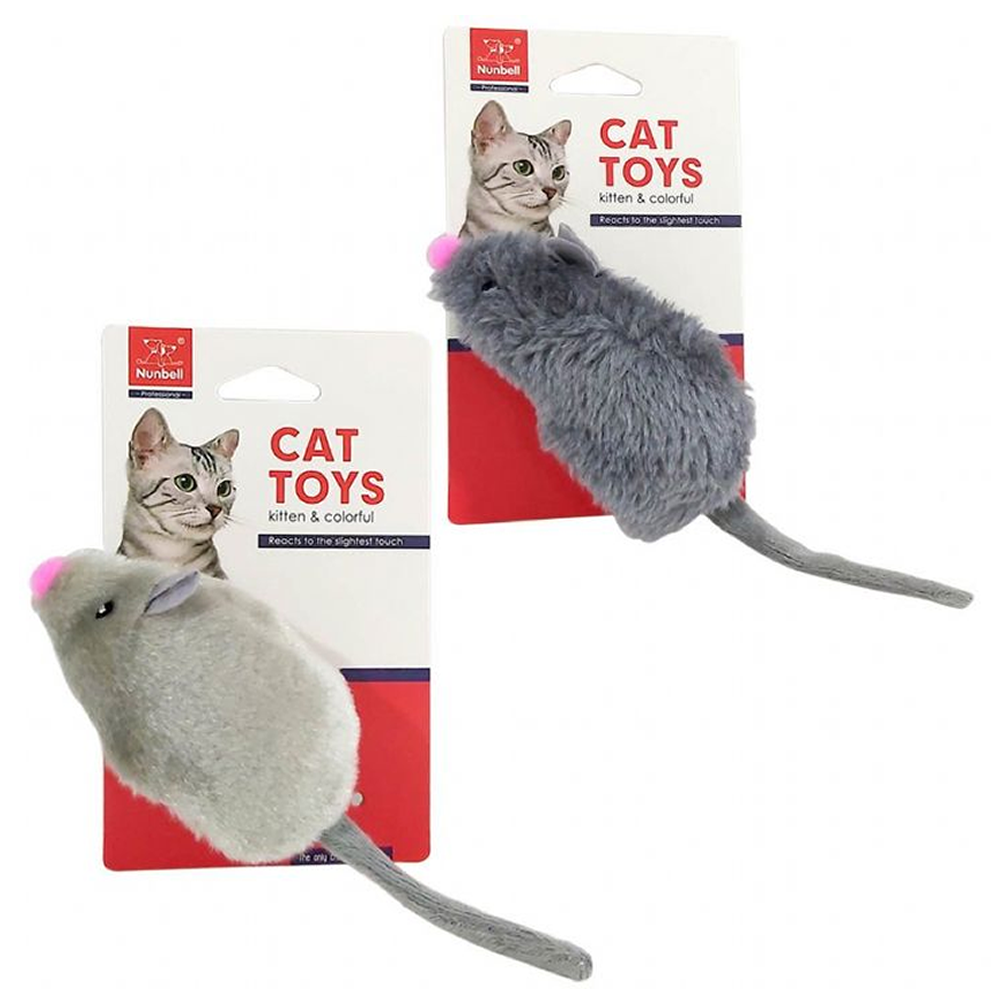 Catnip Torbalı Kedi Oyuncağı Fare 12 Cm