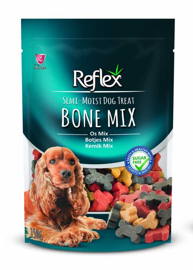 Reflex Semi-Moist Mini Mix Kemik Köpek Ödülü 150 Gr