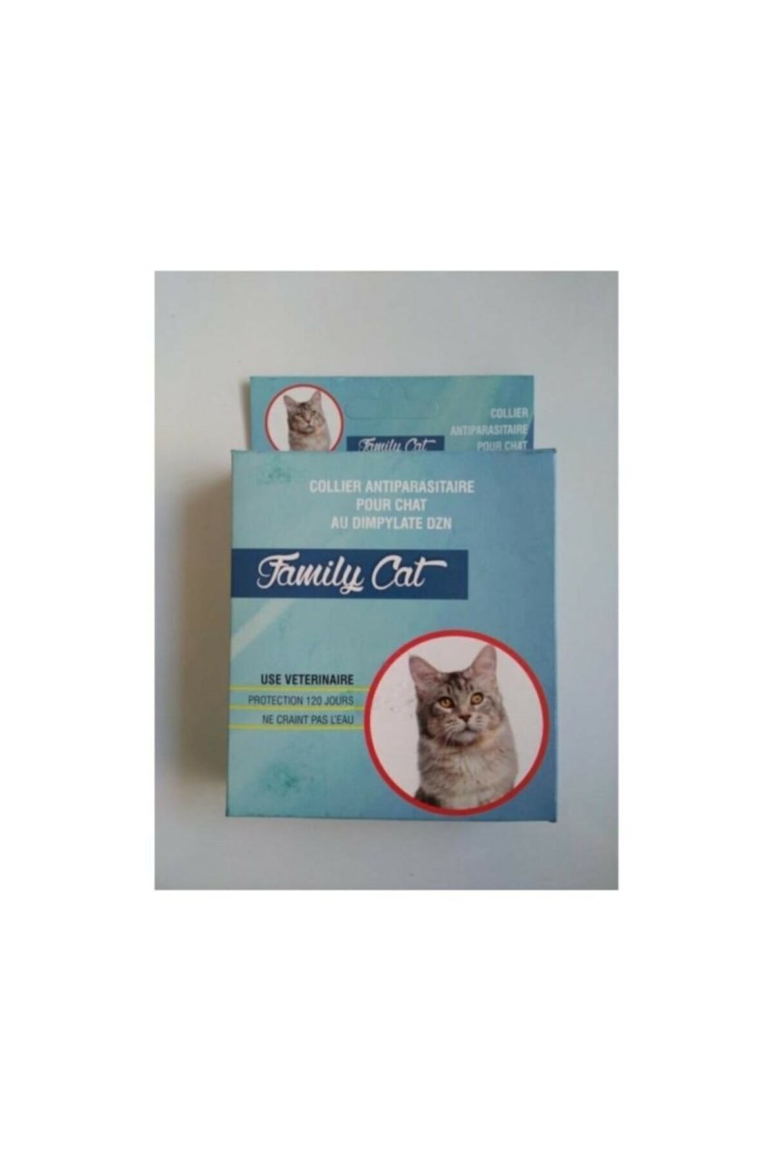 Familycat Family Cat Pire Ve Dış Parazit Kene Tasması