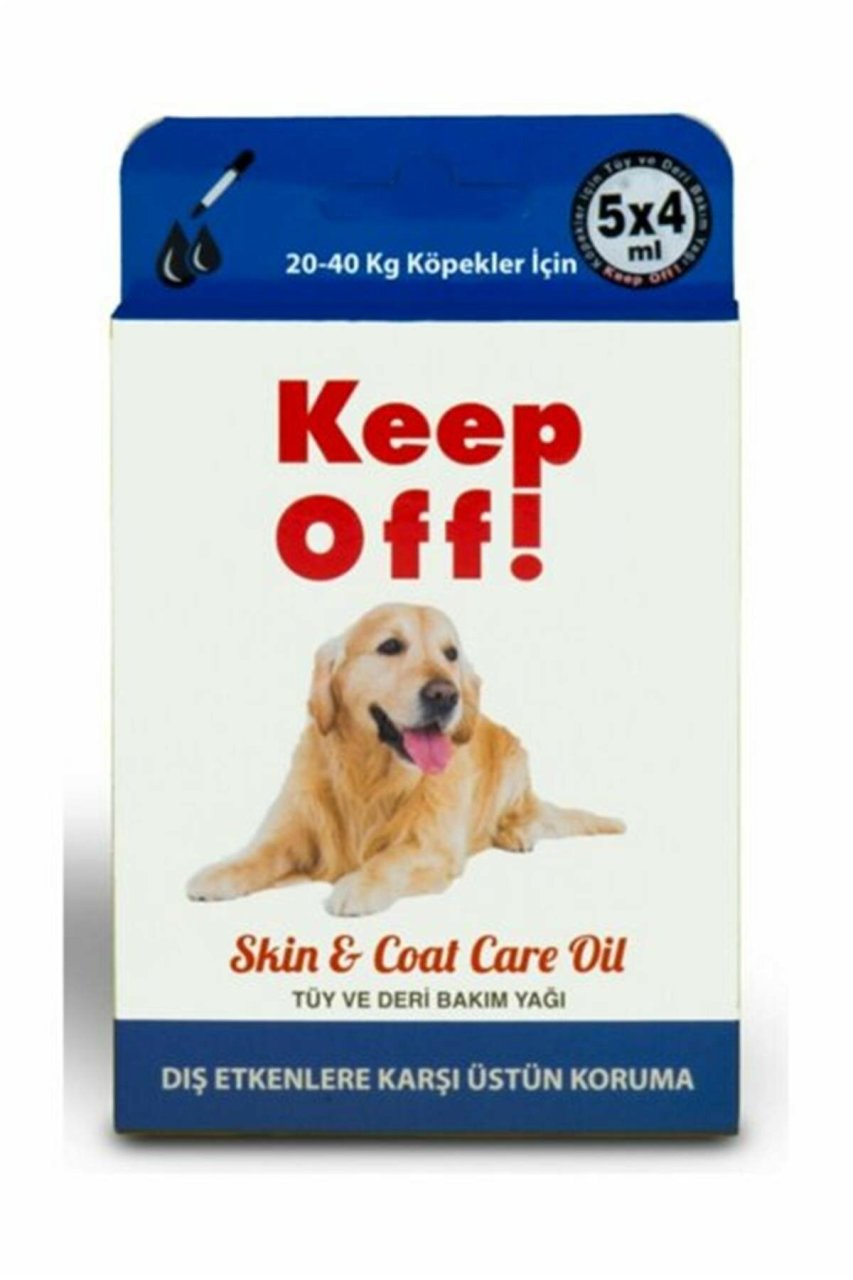 Keep Off Büyük Köpek Tüy Ve Deri Bakım Yağı 5x4 Ml