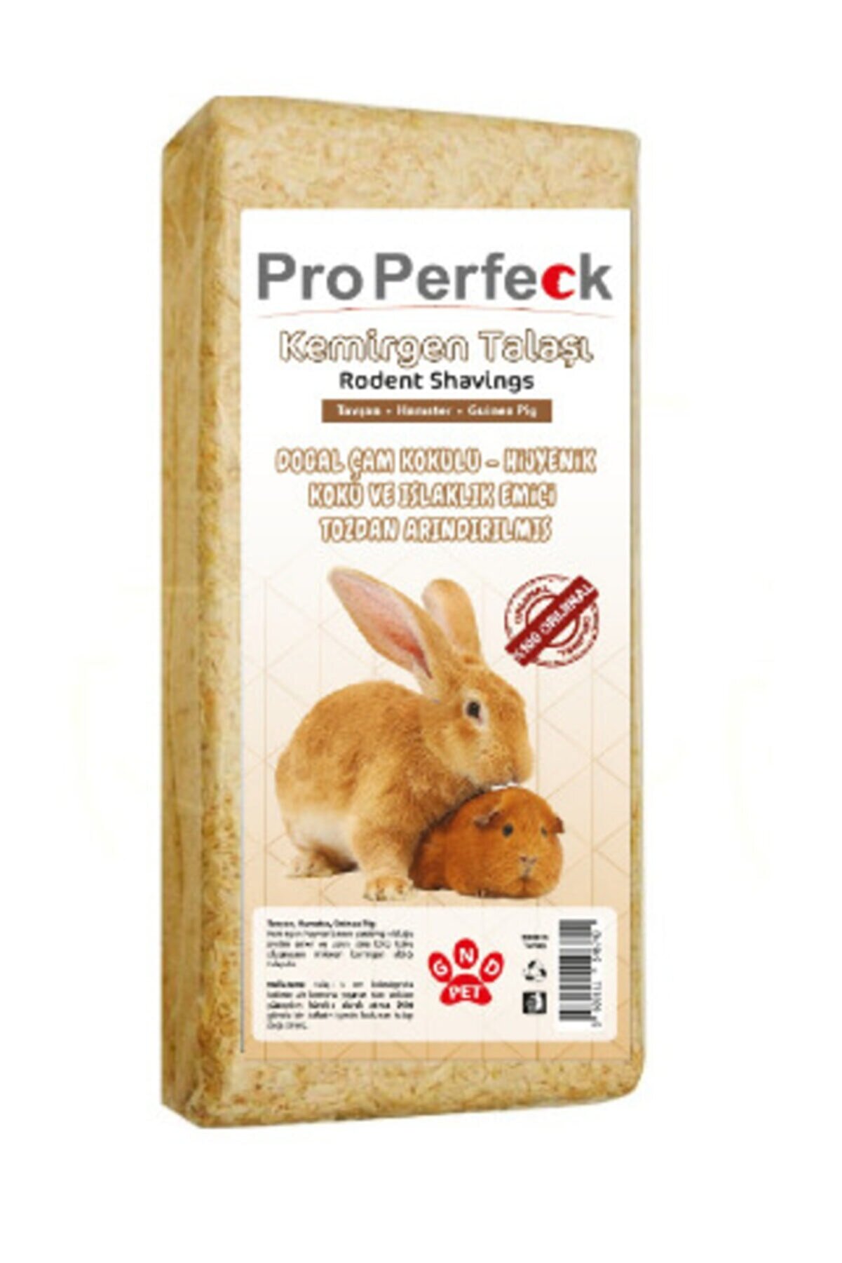 Pro Perfeck Organik Kemirgen Talaşı 15 Lt 1 Adet