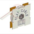 60Pin Kablo Flat 1.27mm 30AWG 7x0.1mm GRİ