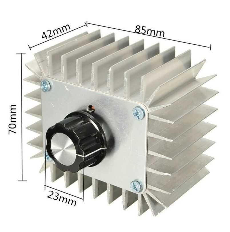 AC 220V 5000W AC 220V 5000W Motor Hız, ısı, Dimmer Kontrol Kartı