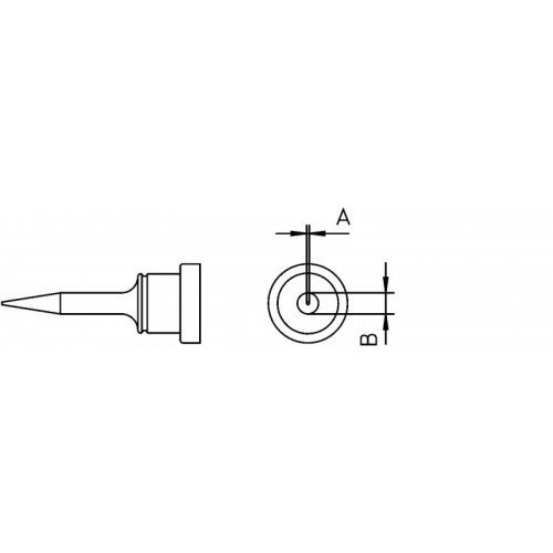 Weller LT-1S 0,2 mm Havya Ucu