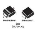 DIODE TVS SMAJ 22V 400W DO214AC