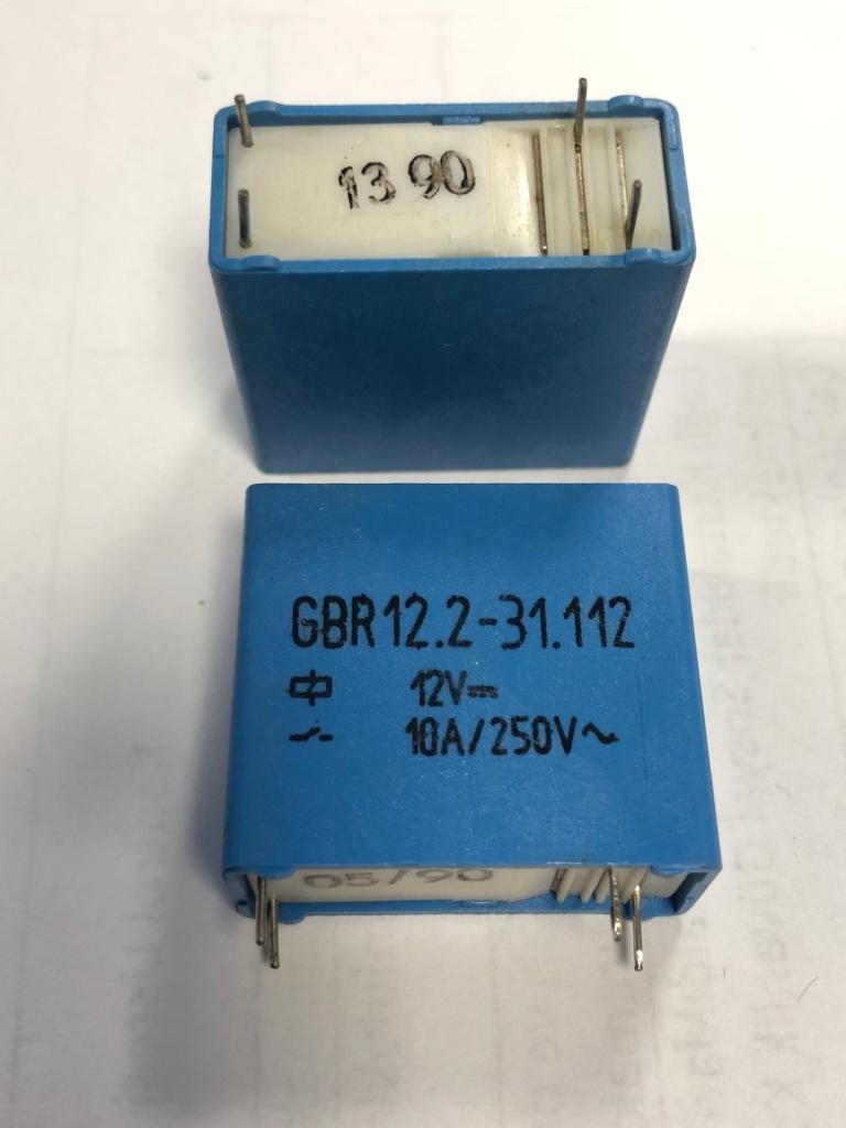 GBR12.2-31.112 12VDC 10A 4PİN