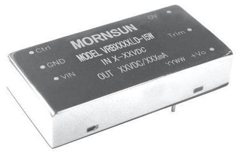 15W DCDC Converter 15W Giriş 9-18V Çıkış 15v 500mA Dual