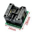 OTS-20-1.27-01-08 SOP8  DIP8 Çevirici Adaptör