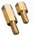 ﻿45mm Pirinç Dişi-Erkek M3 Vidalı Yükseltme Parçası (Distans)