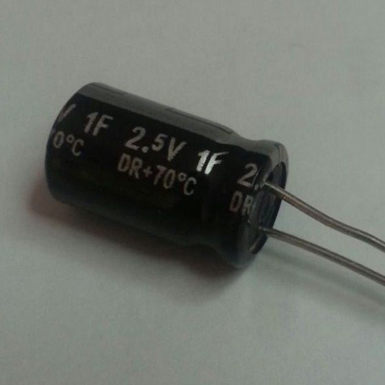 1F 2.5V Süper Capasitör
