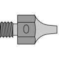 Weller DS 110 vidalı tip vakum ucu İç çapı : 0,7 mm  Dış çapı : 1,9 mm