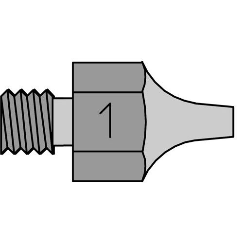 Weller DS 111 vakum ucu İç çapı : 0,7 mm  Dış çapı : 2,5 mm