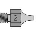 Weller DS 112 vakum ucu İç çapı : 1,0 mm  Dış çapı : 2,3 mm