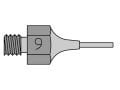 Weller DS 119 vakum ucu İç çapı : 0,7 mm  Dış çapı : 1,9 mm