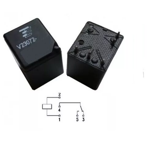 V23072-C1059-W002 Röle 1Kontak 12V DC 2X10A Minyatür Otomotiv 5pin