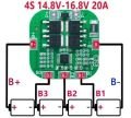 4S 20A BMS 12.6V Lityum Pil Şarj Koruma