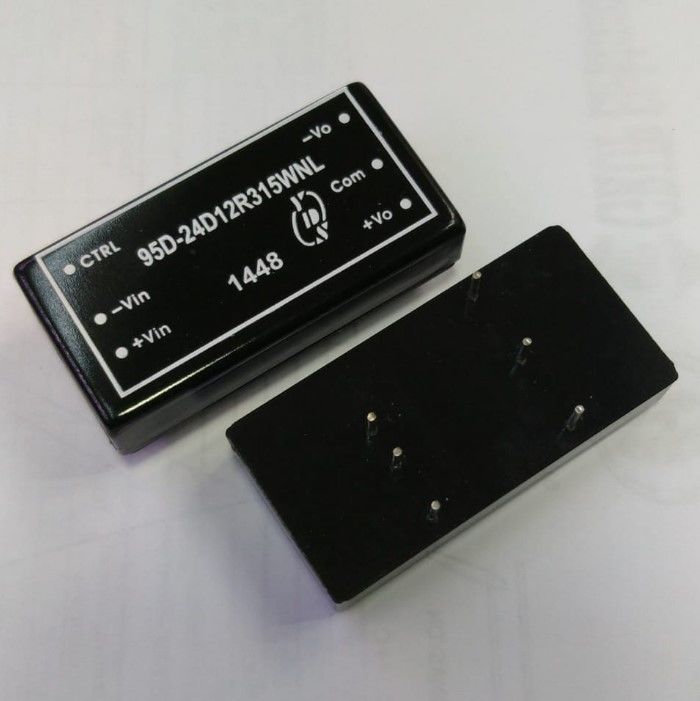 95D-24D12R315WNL DCDC Converter 20W Giriş 24v Çıkış 12v 835mA