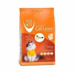 Van Cat Portakal Kokulu İnce Kedi Kumu 10 Kg
