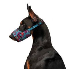 Waudog Collar Köpek Ağızlığı Summer desenli boyut 35-43 cm