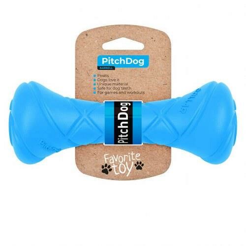 PitchDog Collar Plastik Köpek Oyuncağı Mavi