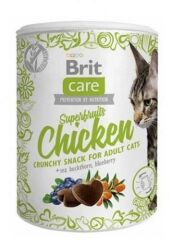 Brit Care Superfruits Tavuklu Ve Yabanmersinli Kıtır Kedi Ödül Maması 100 gr