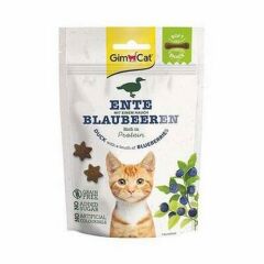 Gimcat Soft Snacks Duck & Blueberry Tahılsız Kedi Ödülü 60 Gr