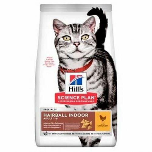 Hills Hairball İndoor Tavuklu Kedi Maması 1,5 Kg